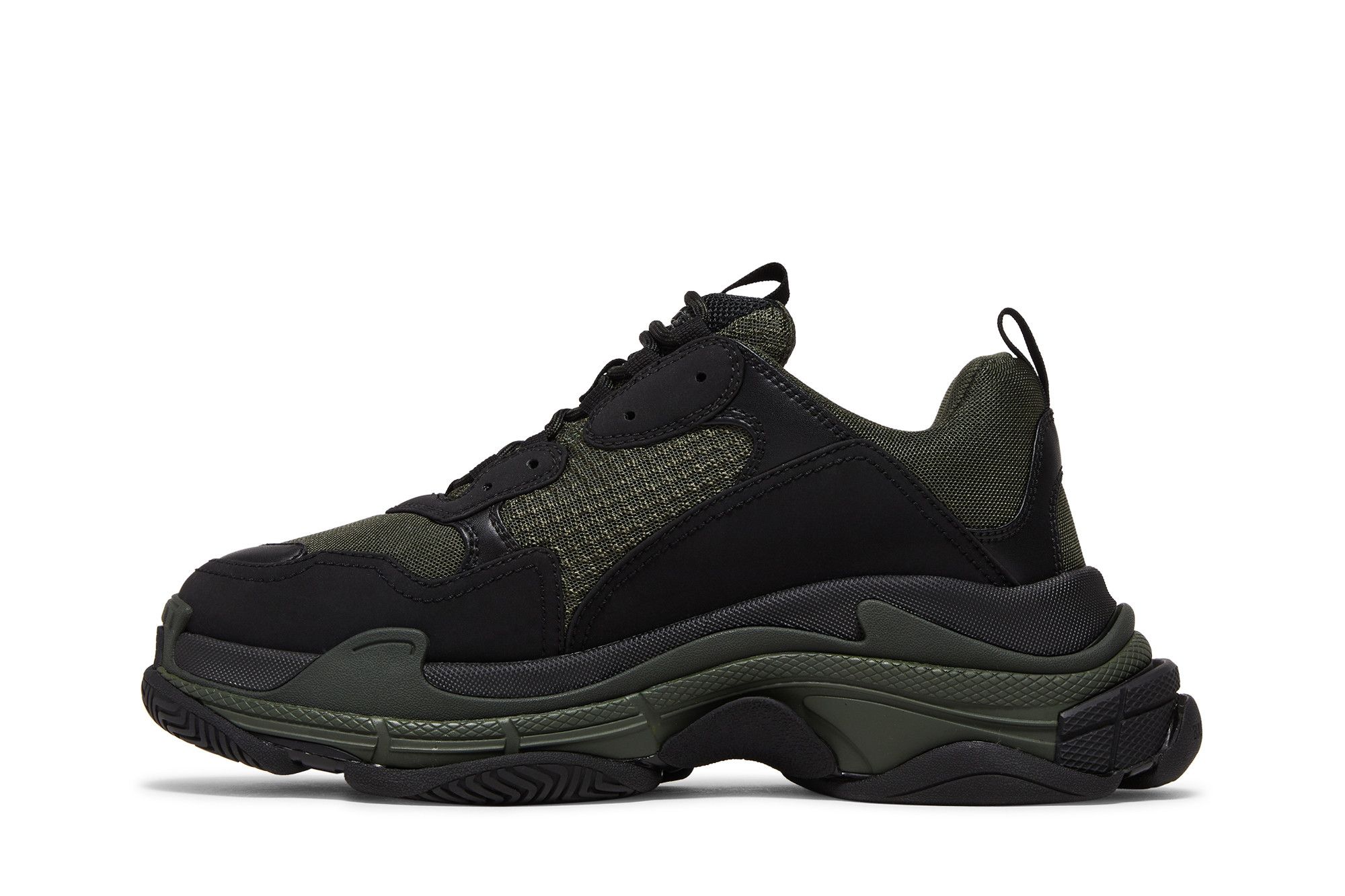 Fake black balenciaga triple s online