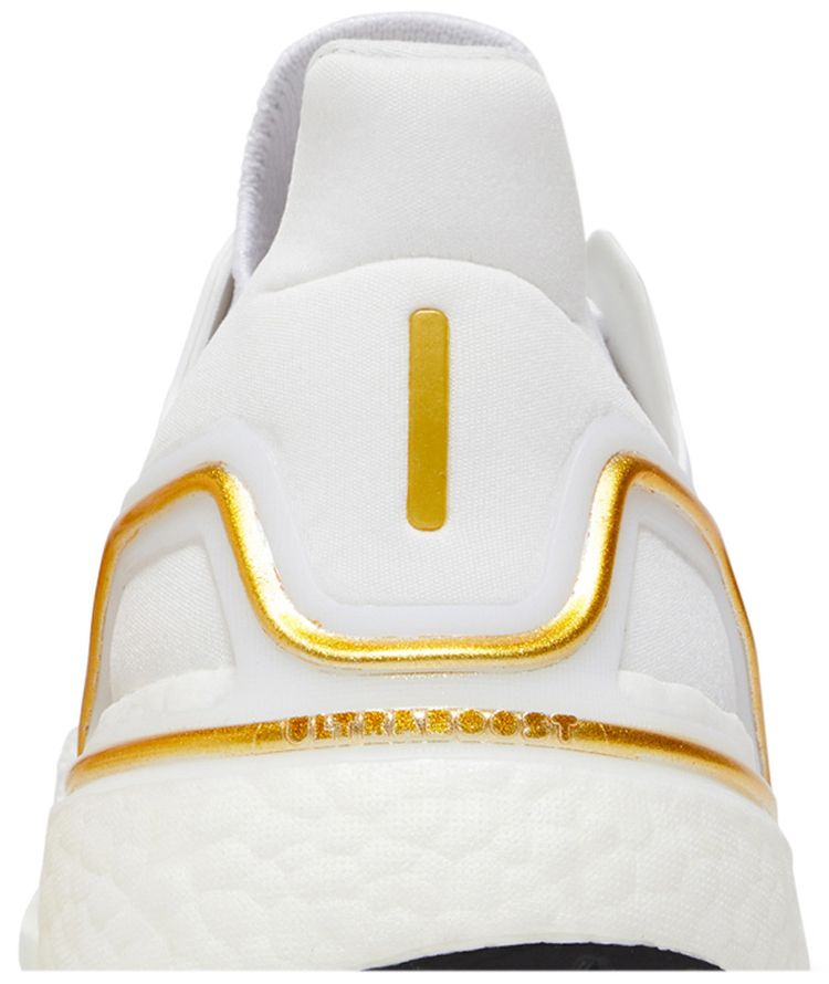 Adidas UltraBoost 20 White Gold Metallic