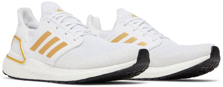 Adidas UltraBoost 20 White Gold Metallic
