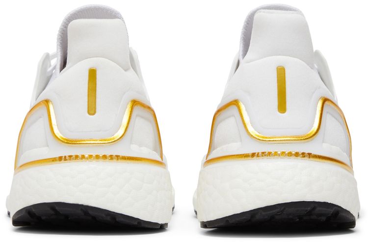 Adidas UltraBoost 20 White Gold Metallic