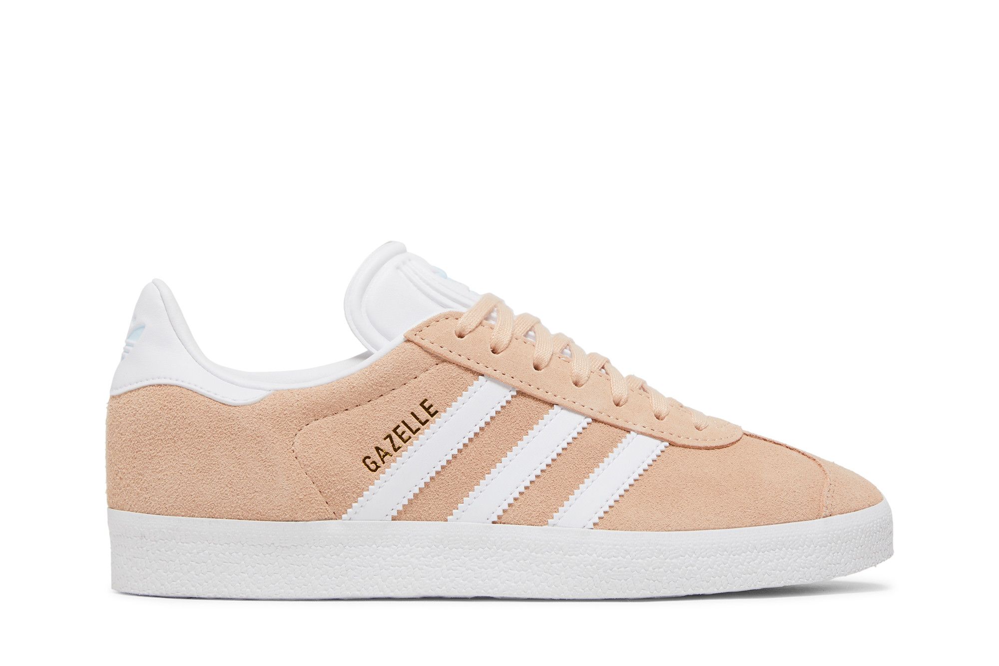 Adidas originals gazelle trainers in blush sales