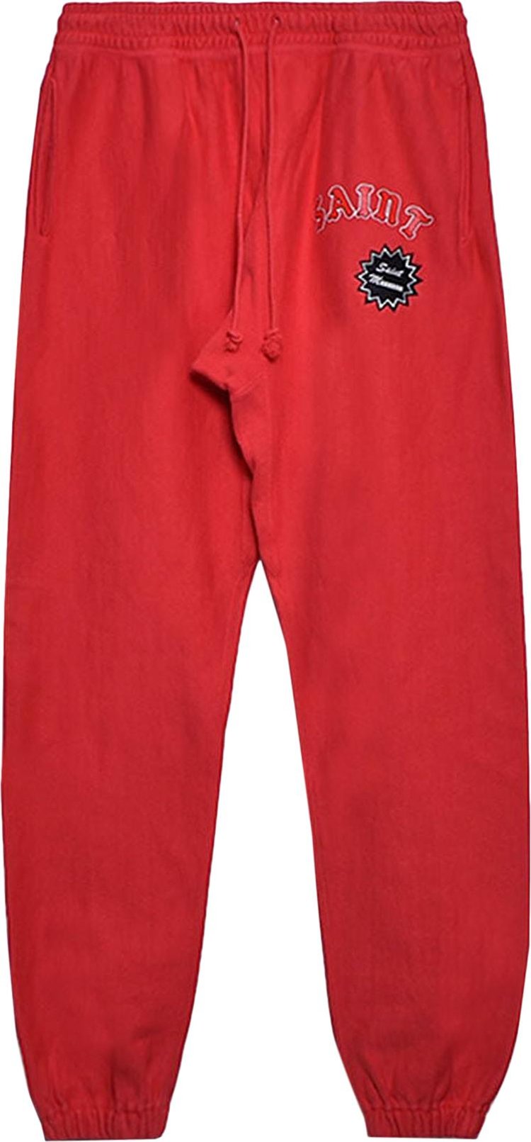 Saint Michael Sweatpants 'Red'
