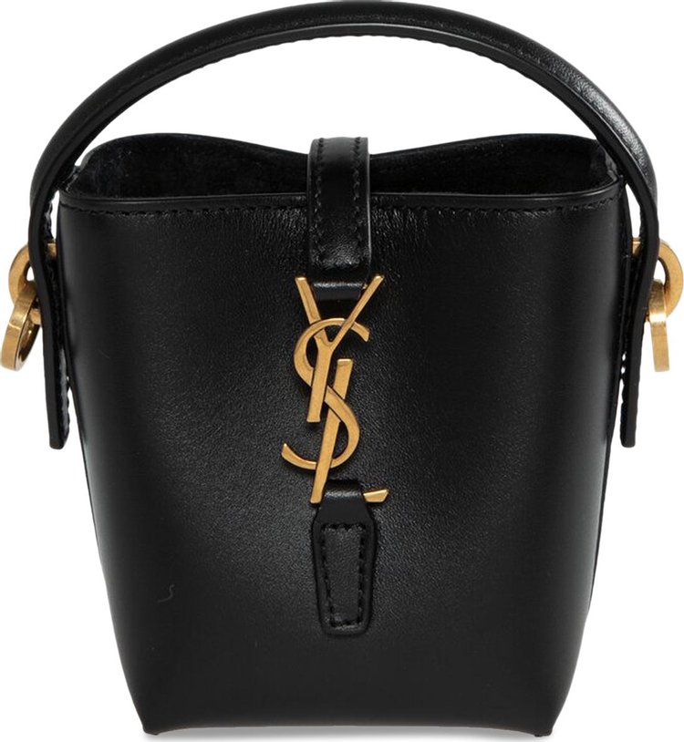 Saint Laurent Micro Le 37 Bucket Bag Noir