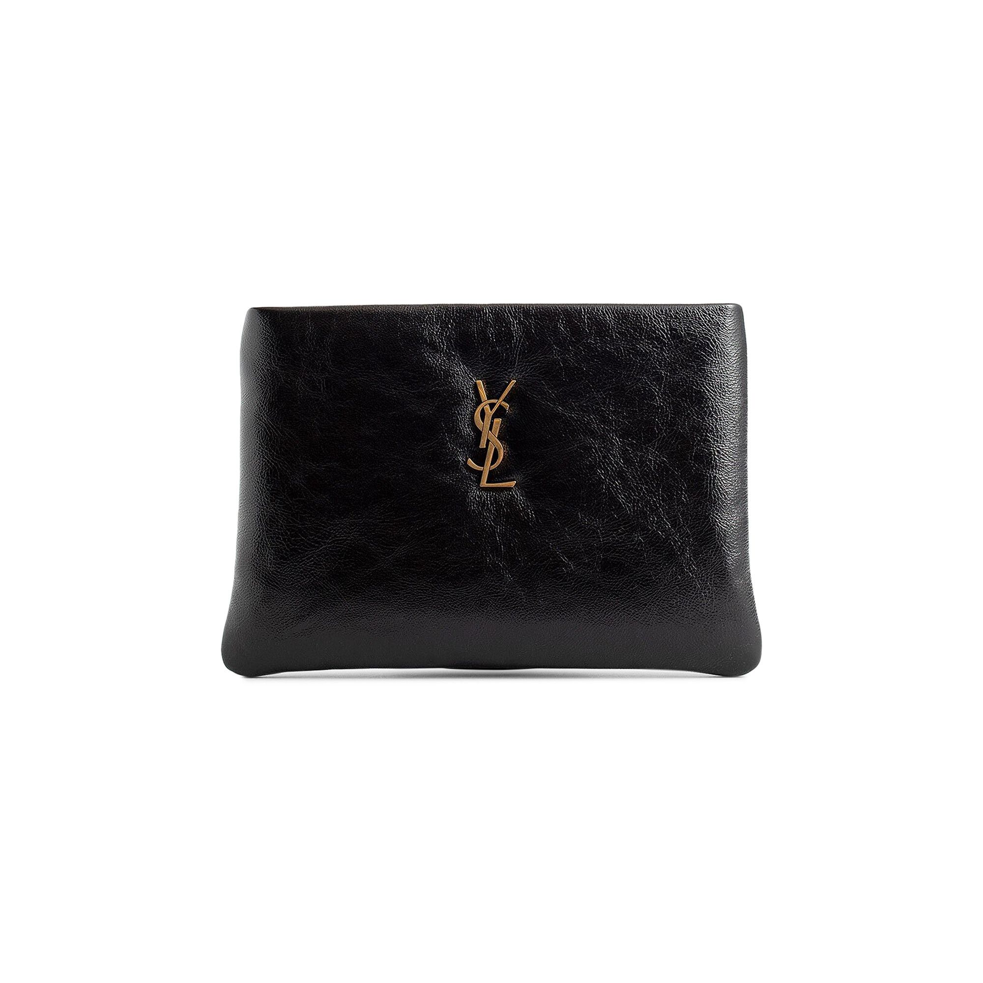 Achetez des Saint Laurent Pouch Nero 765025 AAC88 1000 GOAT FR