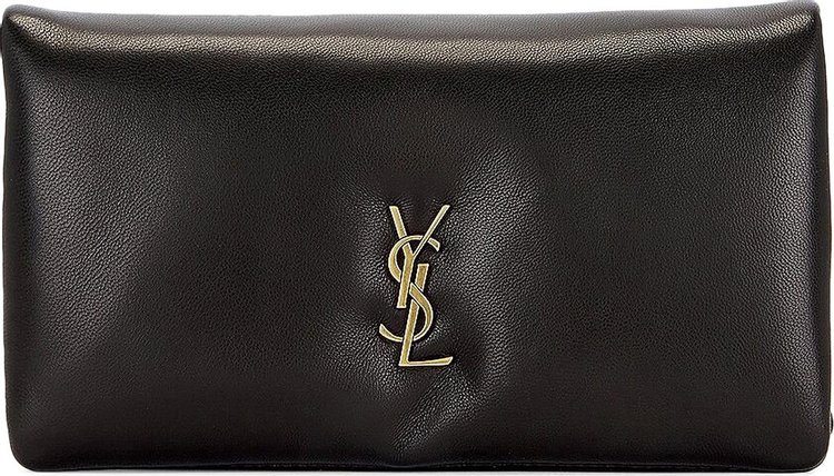 Saint Laurent Large Bi-Fold Wallet 'Noir'