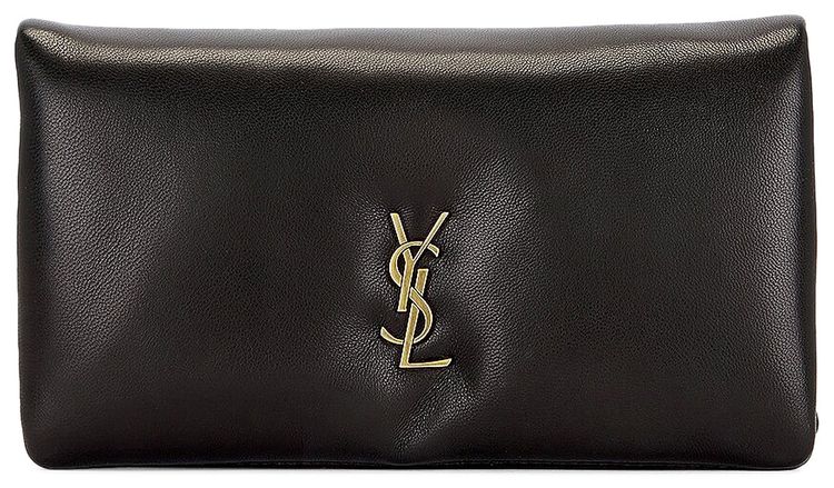 Saint Laurent Large Bi Fold Wallet Noir