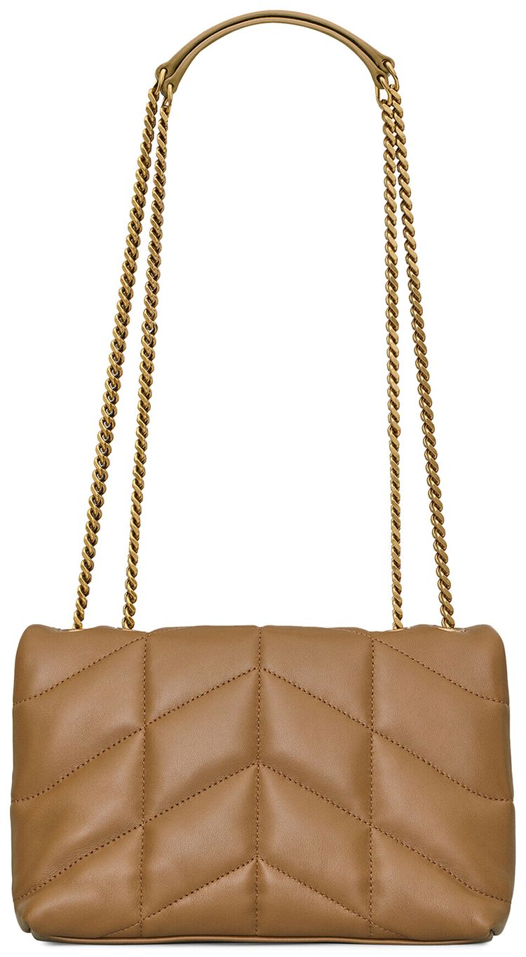 Saint Laurent Toy Puffer Dark Cork