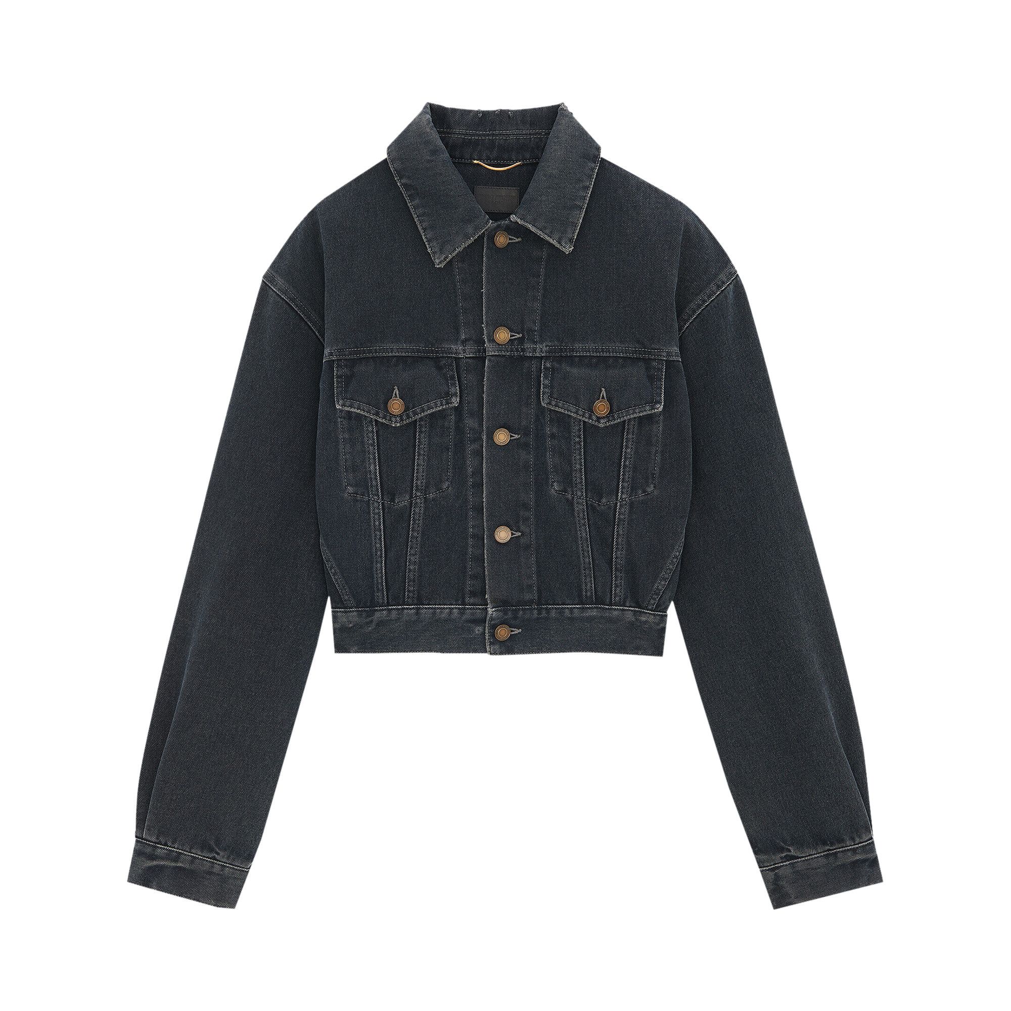 SAINT LAURENT PARIS|DENIM JACKETS (780231 Y07TE 3962) Buy Saint Laurent Neo 80s Denim Jacket 'Black' - 780231