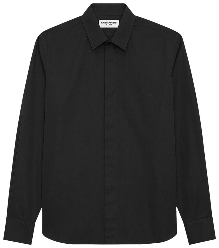 Saint Laurent Slim Shirt Noir