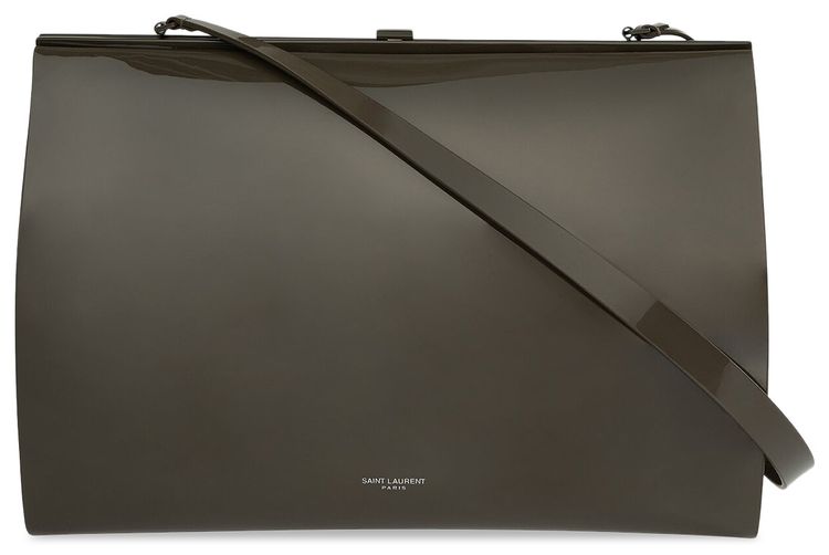 Saint Laurent Large Le Anne Marie Shoulder Bag Dark Desert