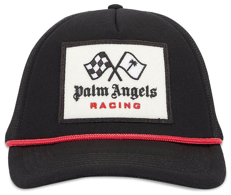 Palm Angels PA Racing Cap BlackRed