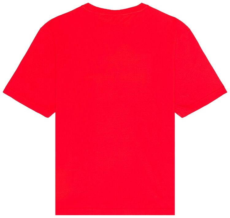 Palm Angels PA Racing Slim Tee RedBlack