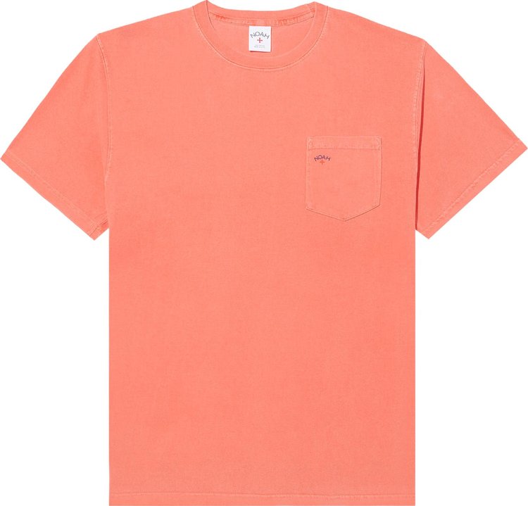 Noah Core Logo Pocket Tee Flame