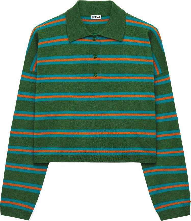 Loewe Polo Sweater 'Green'