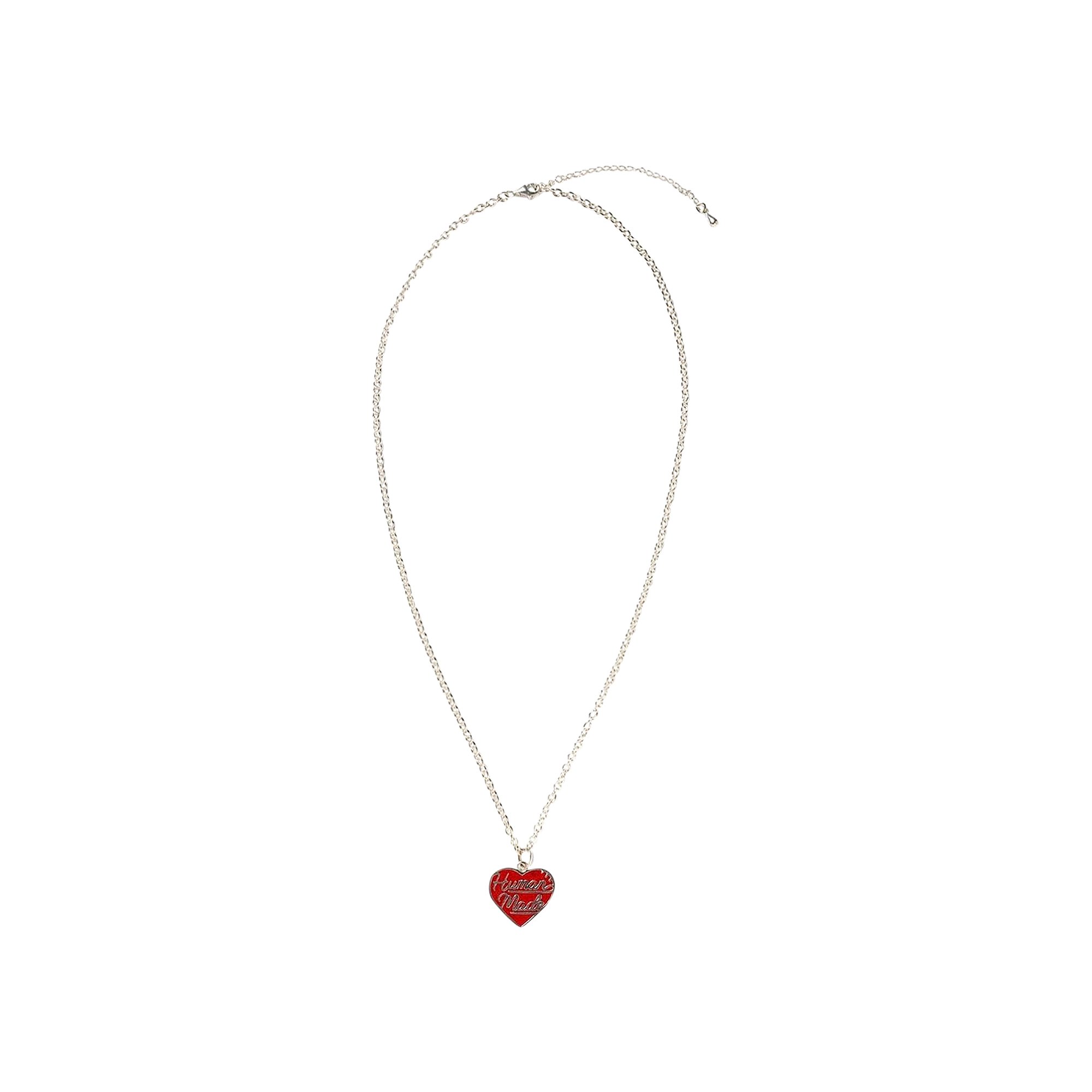 Buy Human Made Heart Necklace 'Red' - HM27GD063 RED | GOAT CA