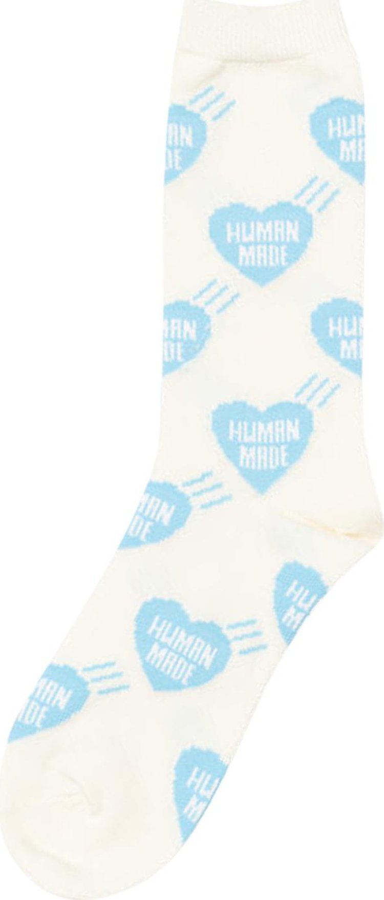 Human Made HM Logo Socks 'Blue'
