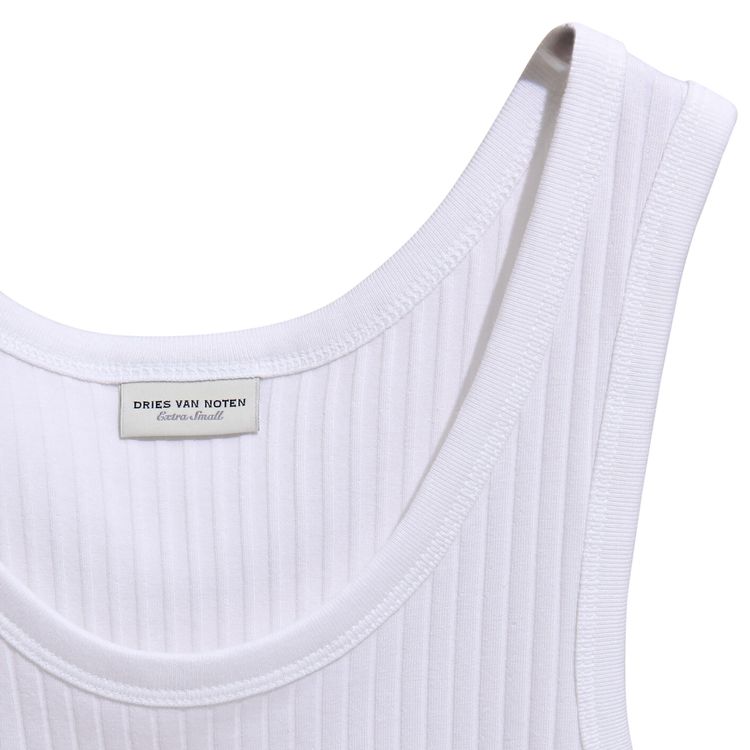 Dries Van Noten Tank Top White