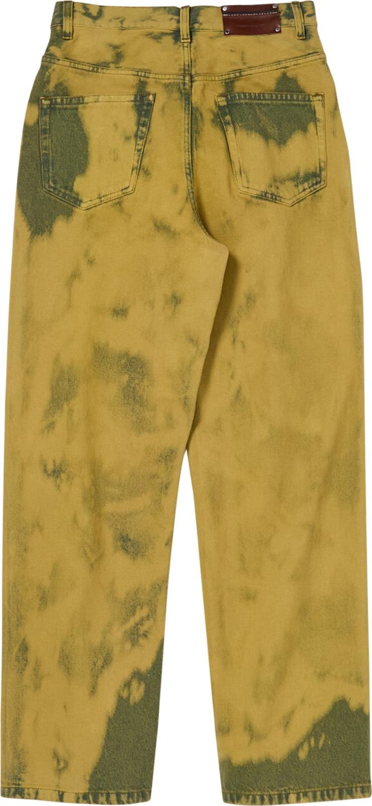 Dries Van Noten Pine Pants Lime