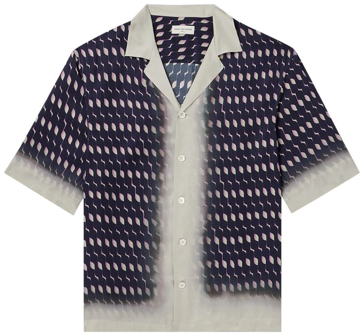 Dries Van Noten Cassi Shirt Navy