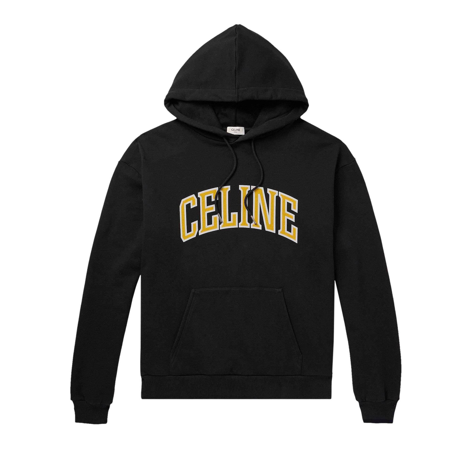Buy CELINE Hoodie Loose Celine Black Citron 2Y75F670Q 38JE GOAT