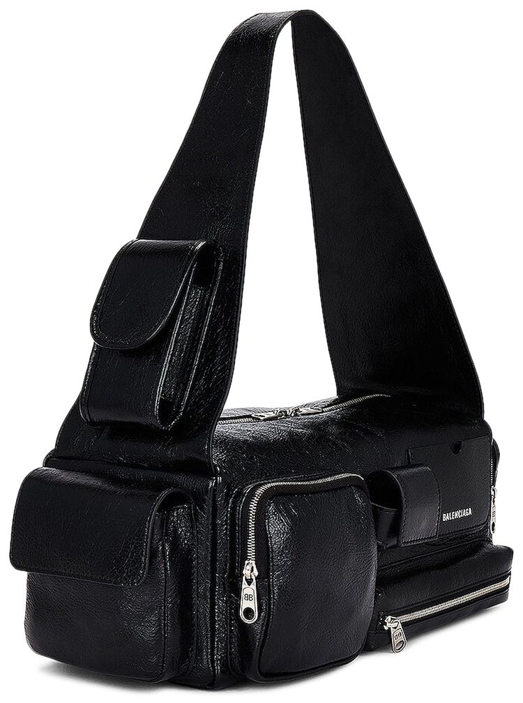 Balenciaga Superbus Sling Bag Black