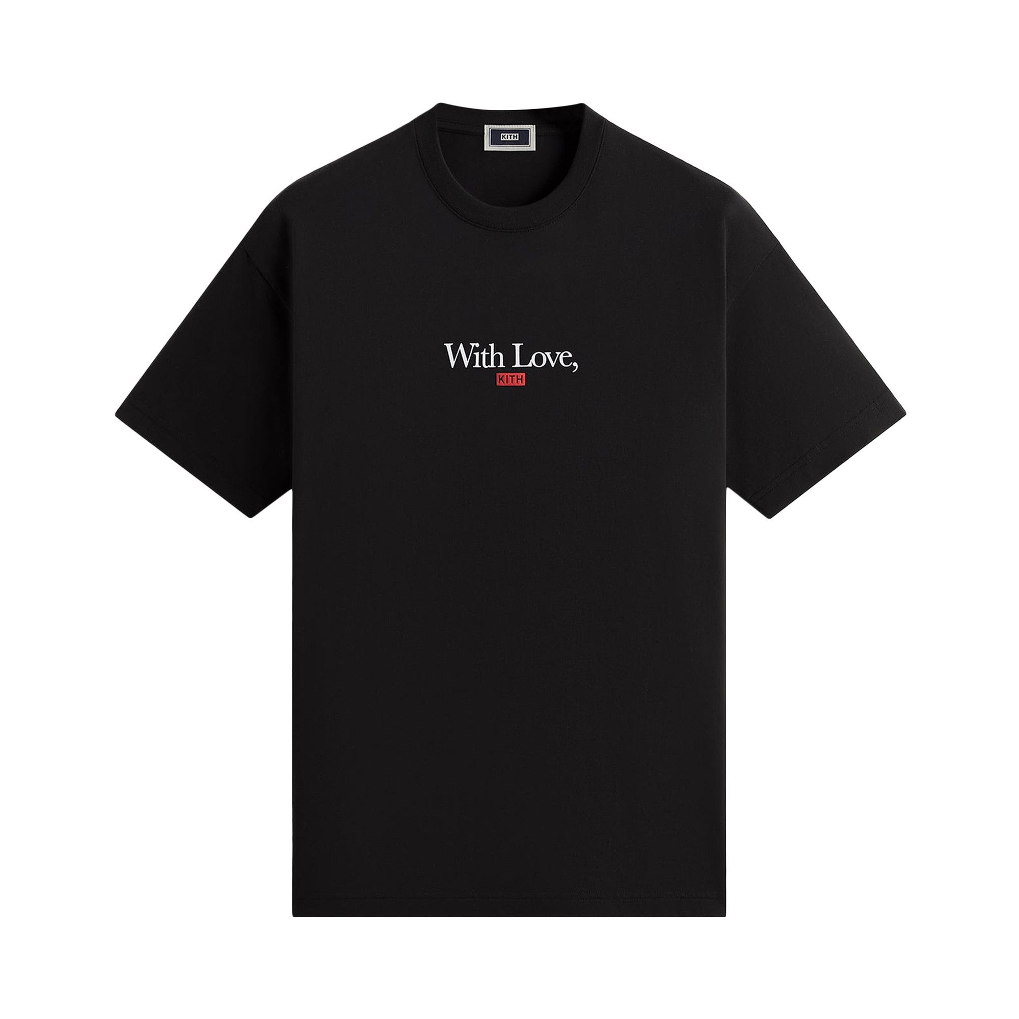 Buy Kith With Love Tee 'Black' - KHM031855 001 | GOAT