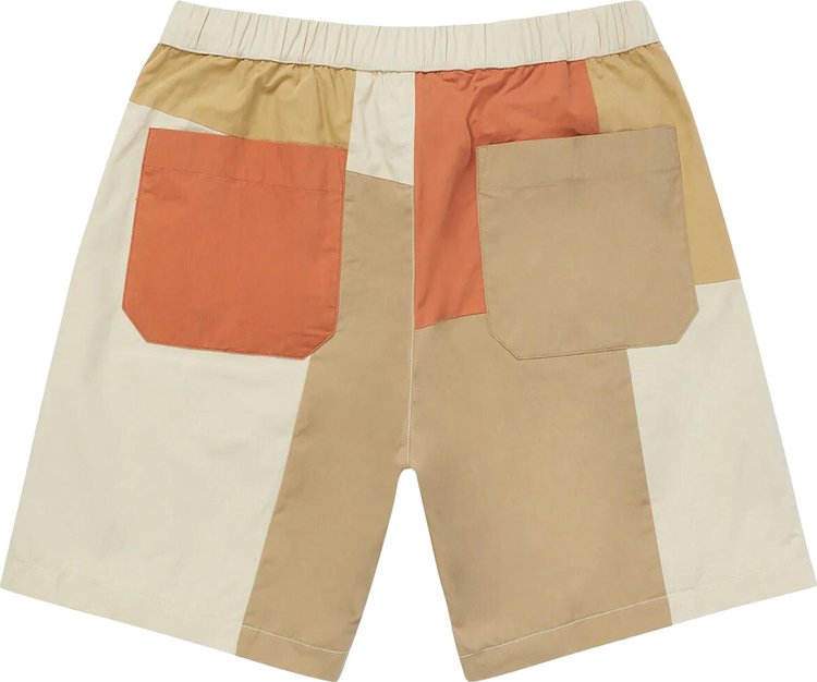 Market Gorp Patchwork Tech Shorts Acorn