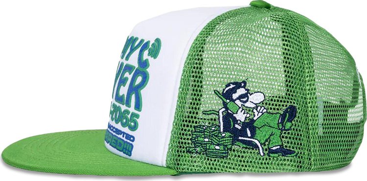 Market Offshore Services Trucker Hat GreenWhite