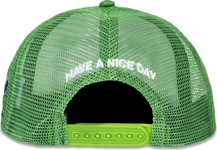 Market Offshore Services Trucker Hat GreenWhite