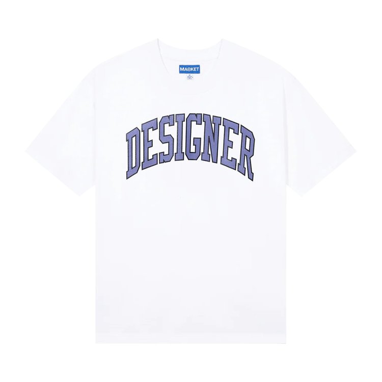 Market Designer Arc T Shirt White