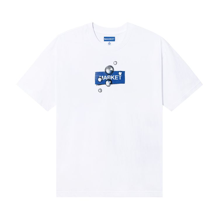 Market Damask T Shirt White