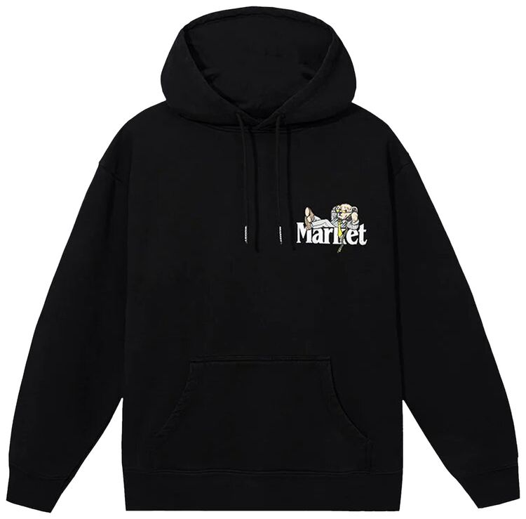 Market Better Call Bear Hoodie Black