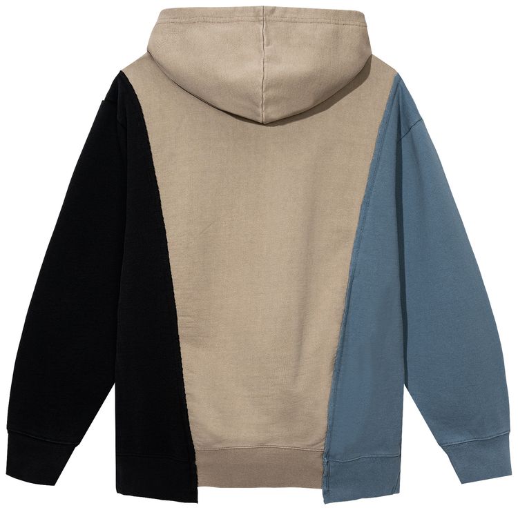 Market Designer Panel Hoodie Wave