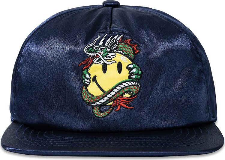 Market Smiley Souvenir 5 Panel Hat 'Navy'