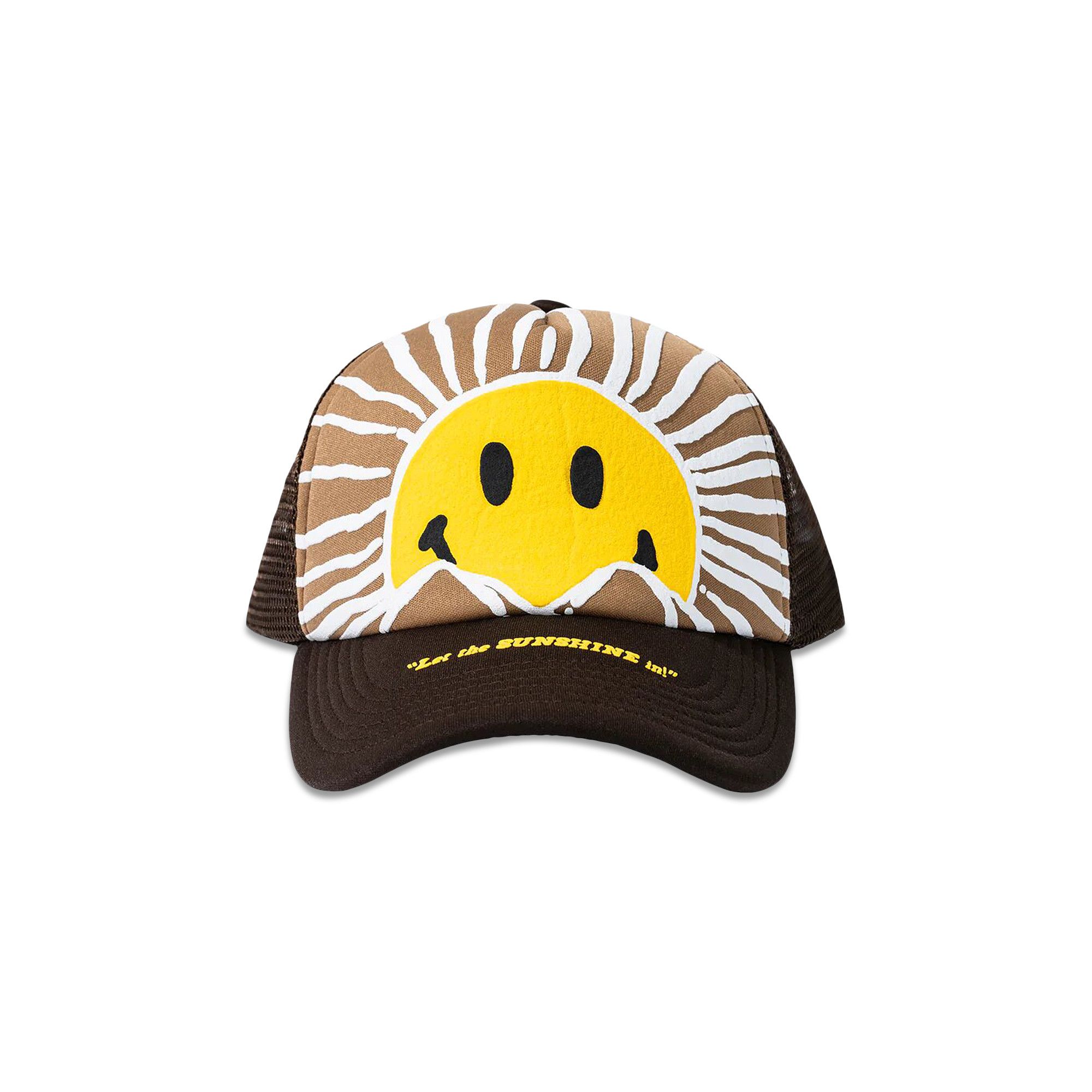 Buy Market Smiley Sunrise Trucker Hat 'Acorn' - 390000426