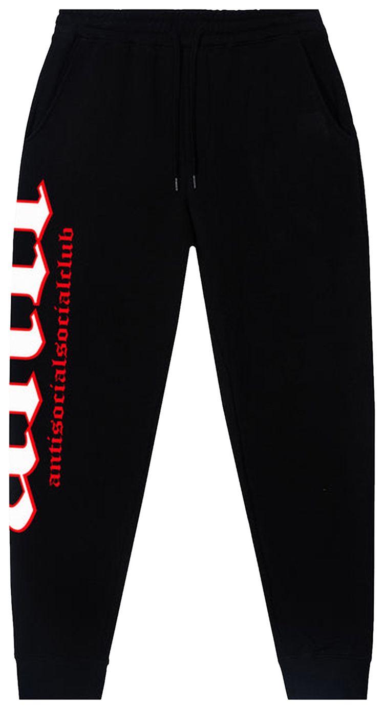 Anti Social Social Club You Dont Know Me Pant Black