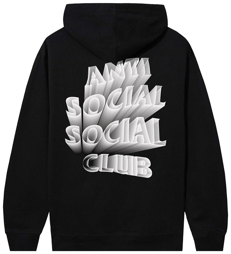 Anti Social Social Club Unbearable Hoodie Black