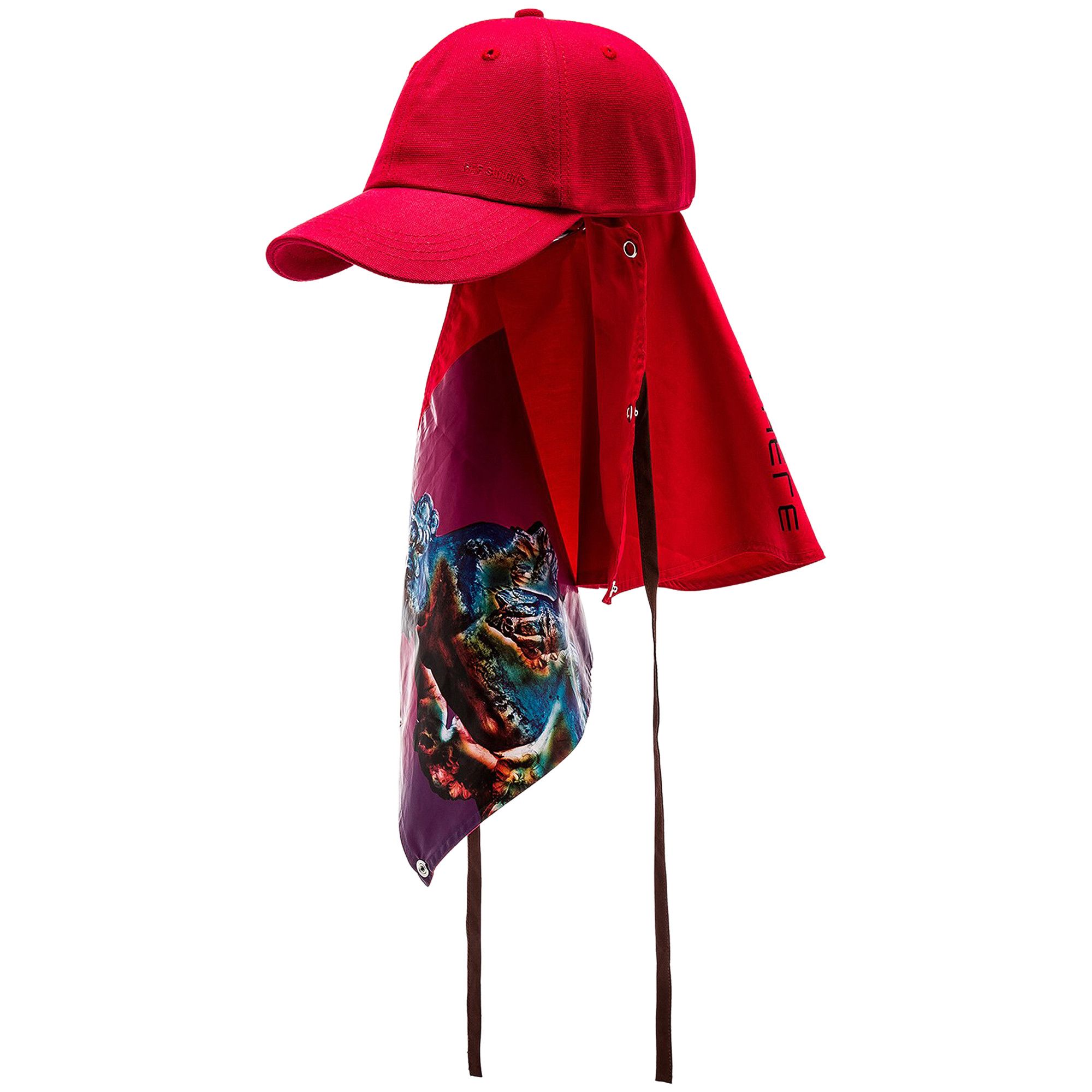 帽子 23 s/s RAFSIMONS HAT Small Leather Patch Hat in Black – SVRN