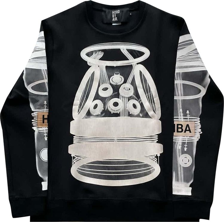 Hood By Air Graphic Sweatshirt 'Black'