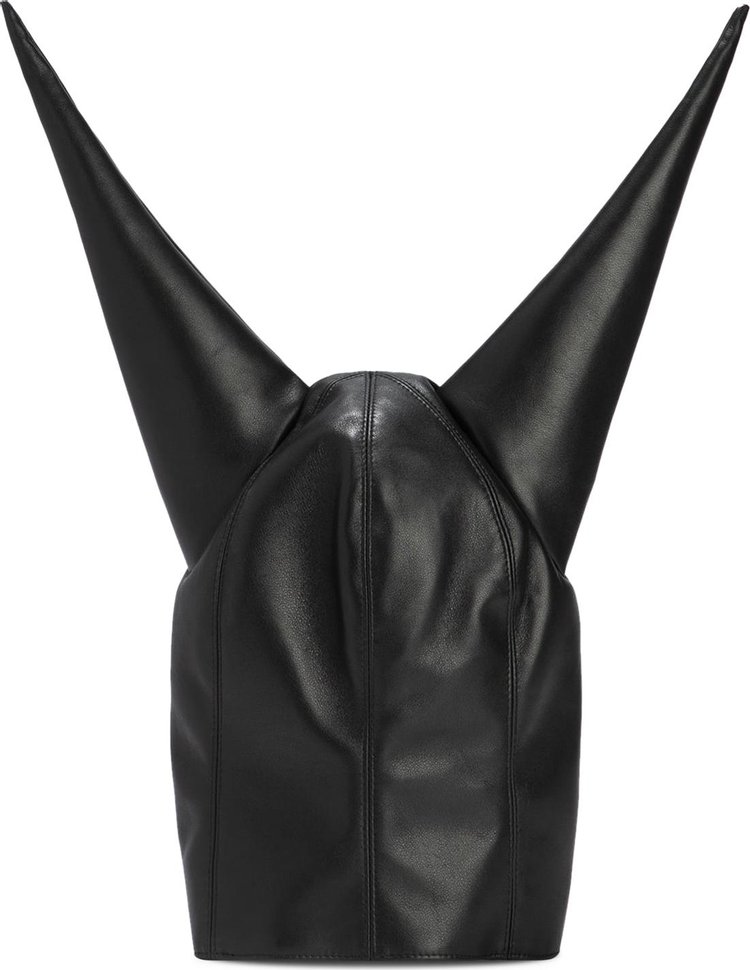 Anonymous Club Leather Dunce Cap Black