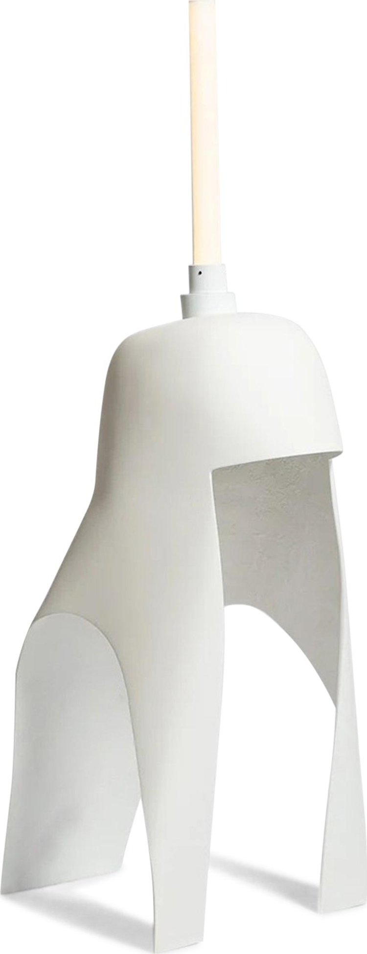 Rick Owens Hedjet Helmet Lamp White