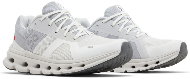ON Wmns Cloudrunner Wide White Frost