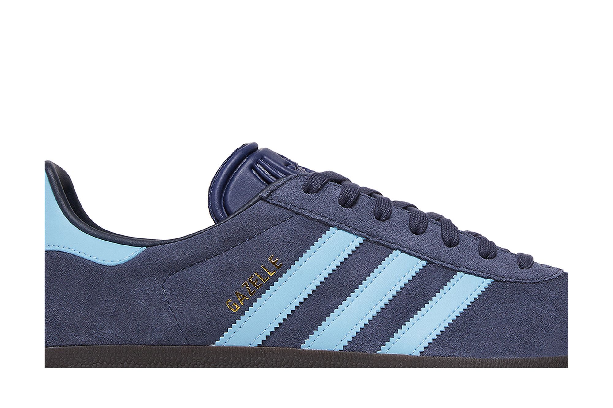 Womens blue gazelles on sale