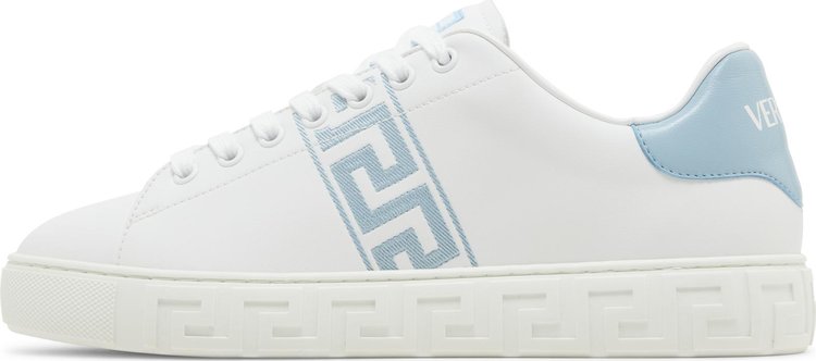 Versace Wmns Greca Sneaker White Light Blue