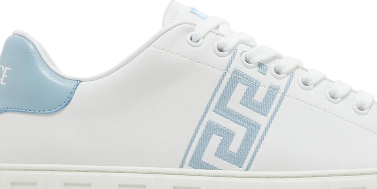 Versace Wmns Greca Sneaker White Light Blue