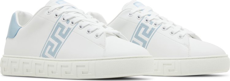 Versace Wmns Greca Sneaker White Light Blue