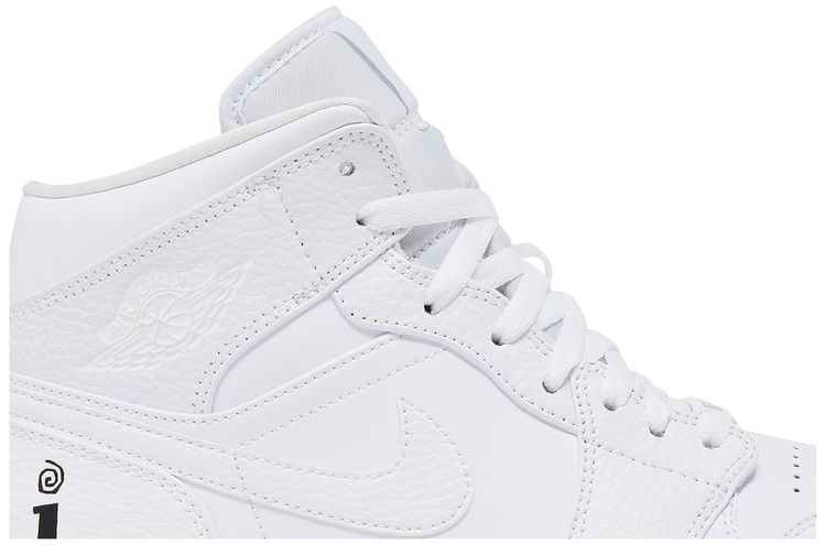 Interscope Records x Air Jordan 1 Mid Triple White