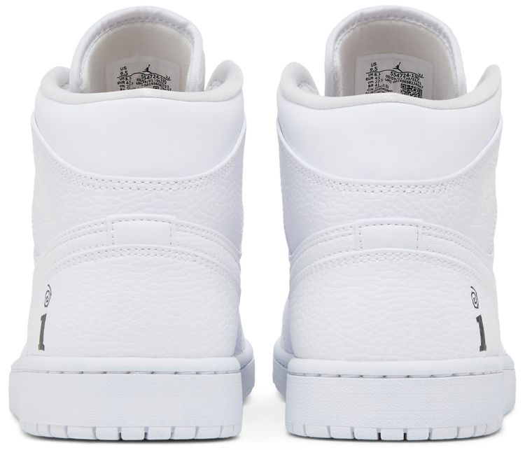 Interscope Records x Air Jordan 1 Mid Triple White