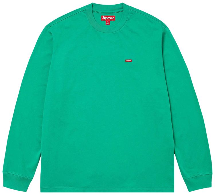 Supreme Small Box Long Sleeve Tee Green