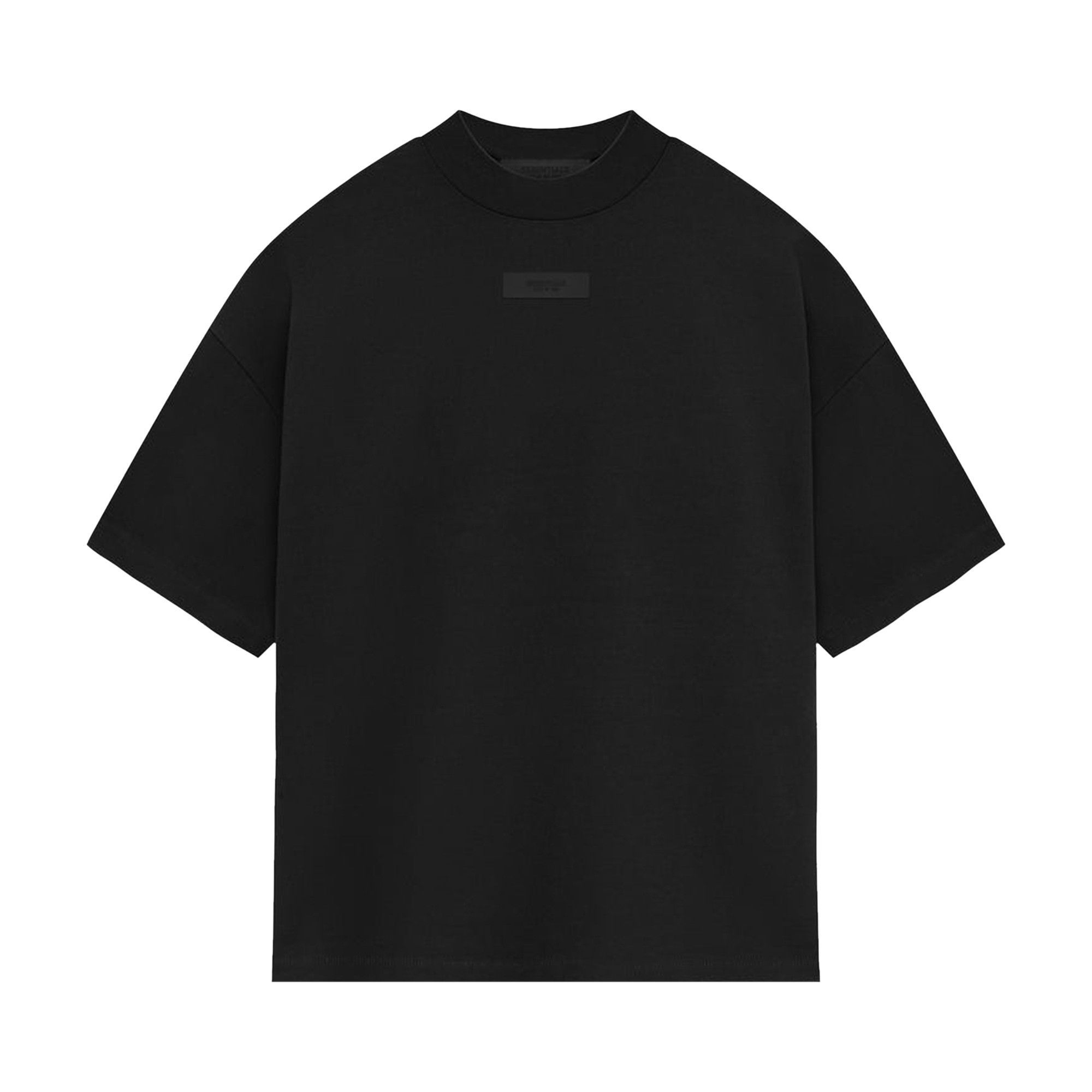 Buy Fear of God Essentials Crewneck T-Shirt II 'Jet Black